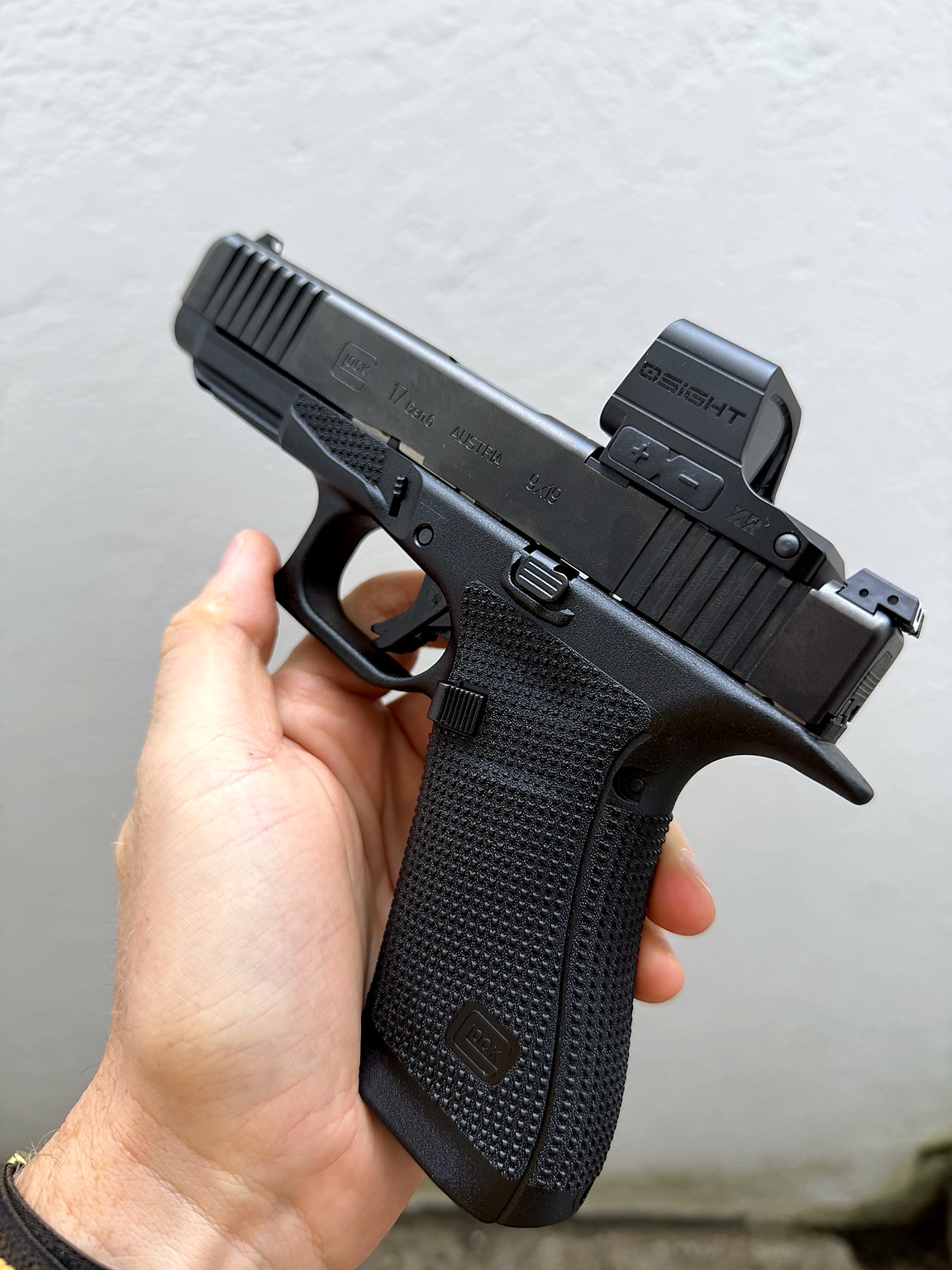 OSIGHT XR auf Glock 17 Gen6 im Kaliber 9 mm Luger